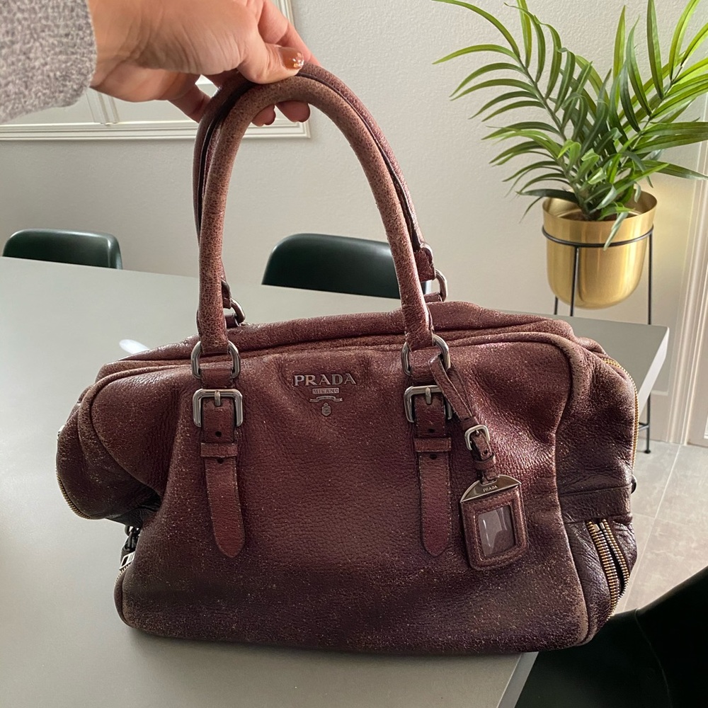 Prada Bauletto Satchel